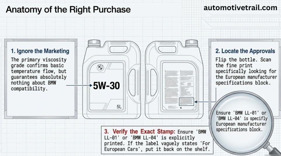 What to check before buying BMW 5W-30 oil