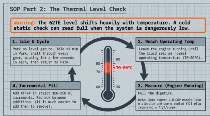 How to check and top up the gearbox oil level