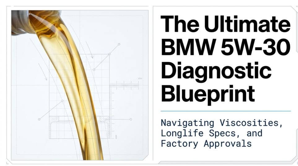 BMW 5W-30 engine oil — what you need to know first