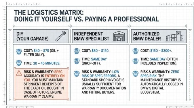 DIY oil change vs dealer service: cost comparison