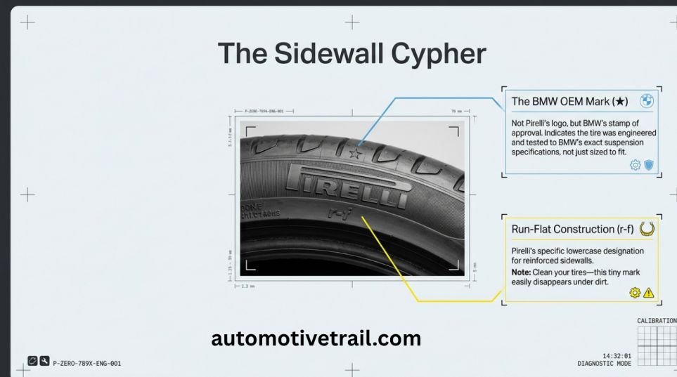 Pirelli run-flats for BMW: what the ★ marking actually means