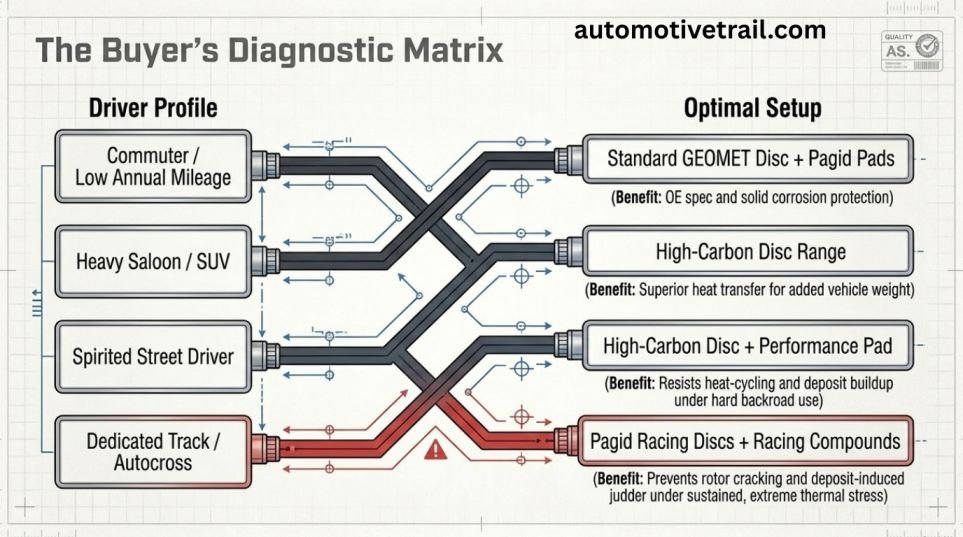 Which Pagid disc setup fits your car and driving style