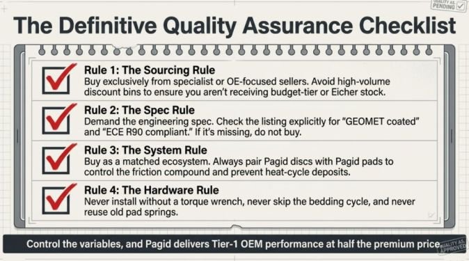 Are Pagid brake discs worth buying? The real recap?