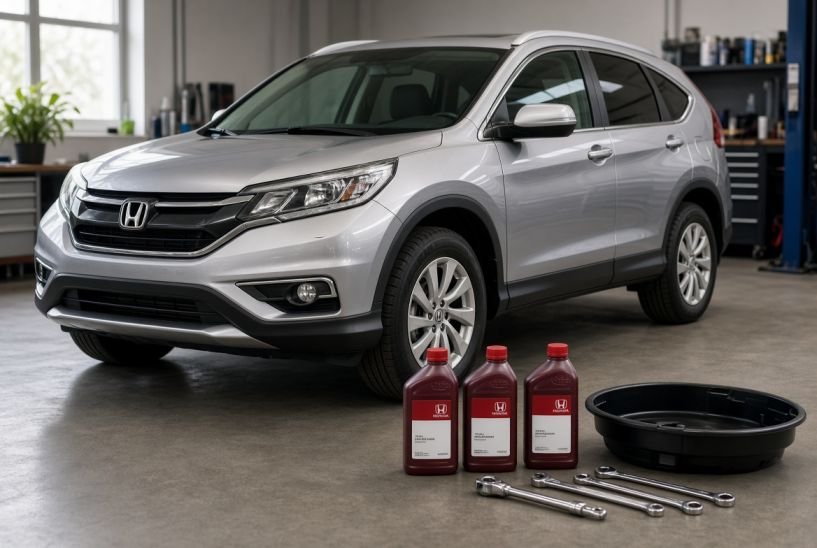 2016 Honda CR-V CVT Transmission Fluid Capacity