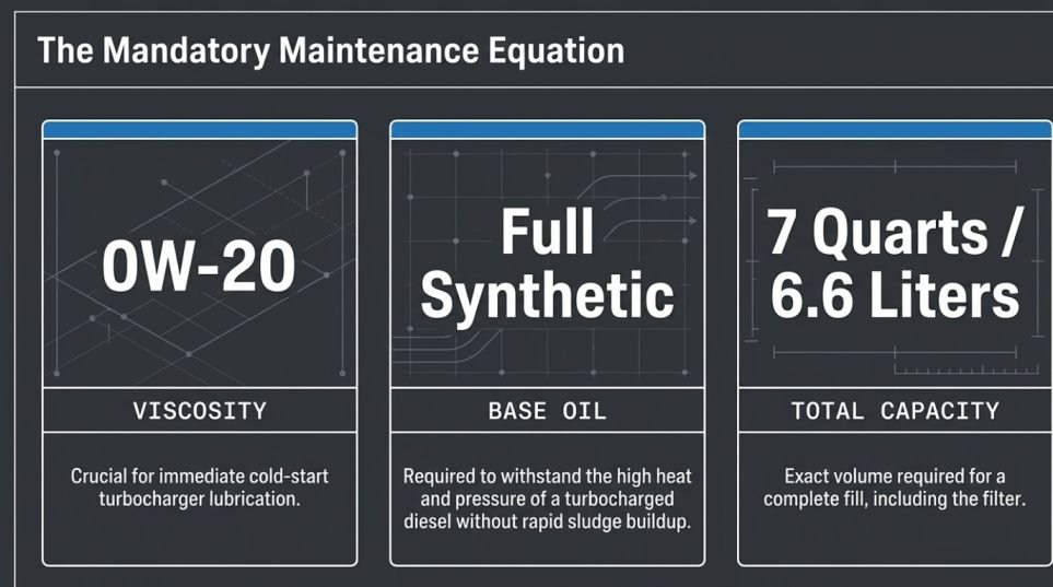 Oil Capacity And Viscosity Requirements