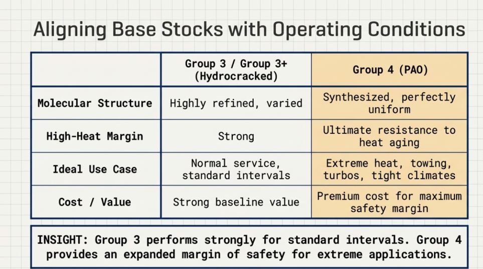 Group 4 Vs Other Synthetics