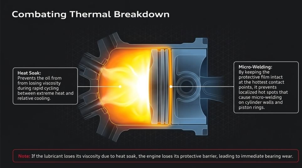 Adaptive Strength Under Extreme Thermal Stress