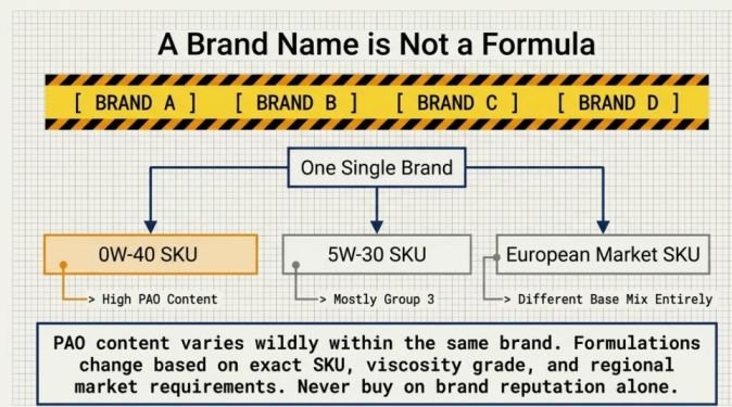 Likely Group 4 PAO Brands List