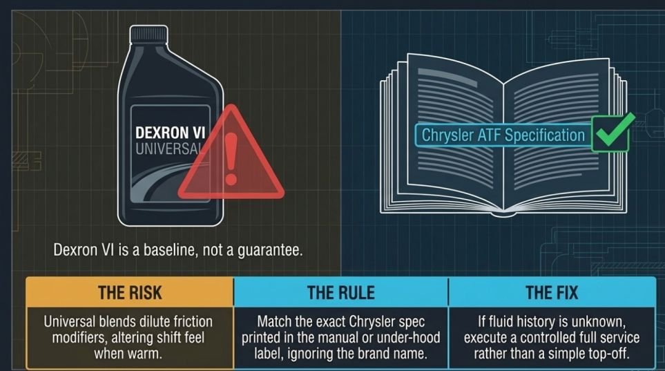 Fluid Type And Compatibility Notes