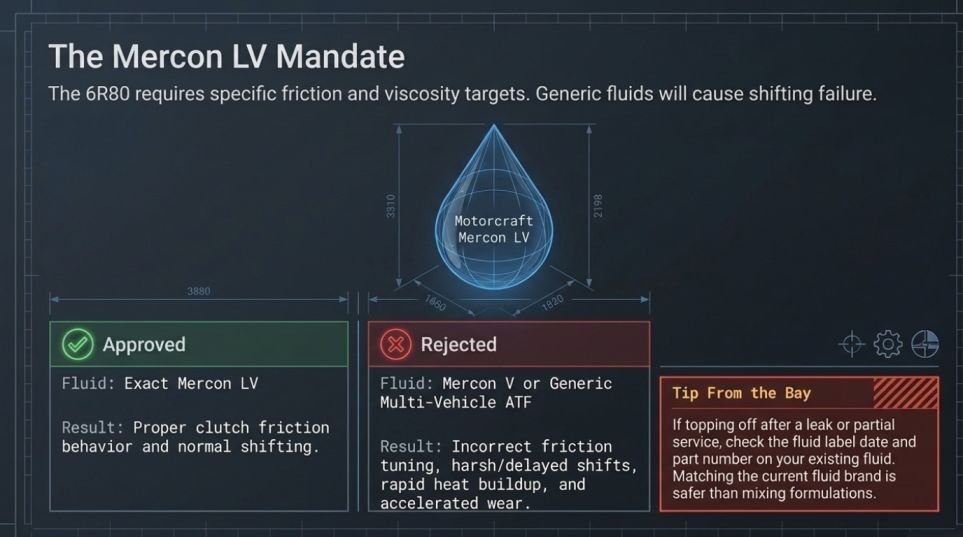 ATF Specification for 6R80
