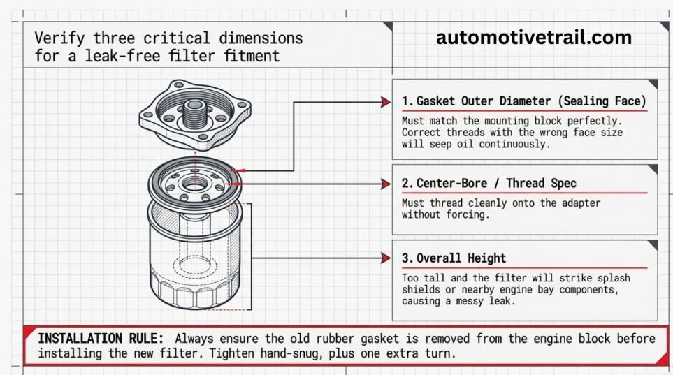 Oil Filter Type And Replacement