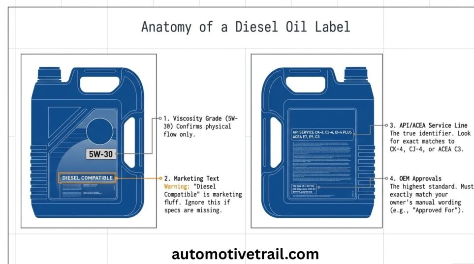 Gasoline Oil Vs Diesel Oil Labels