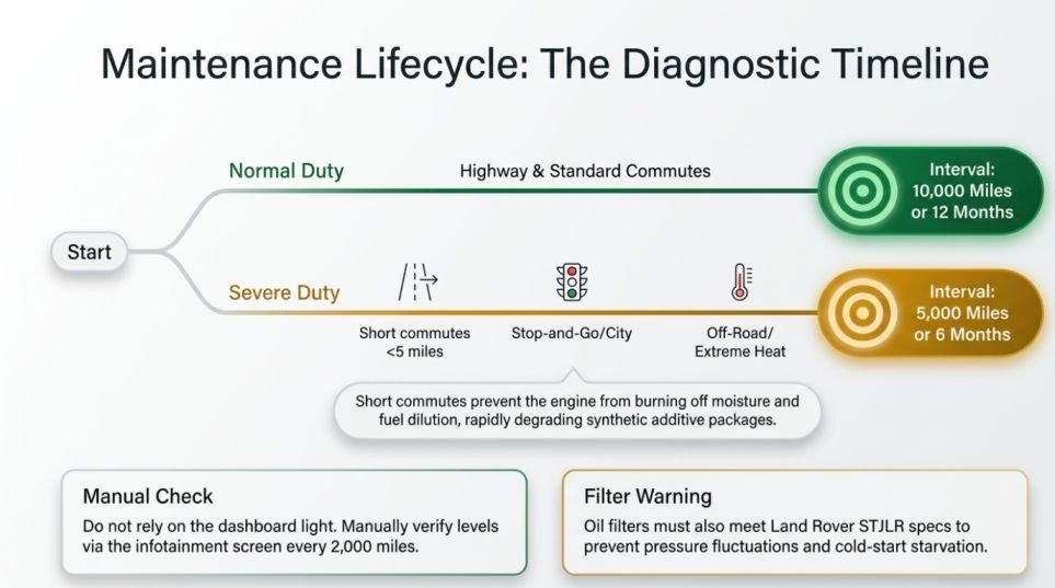 Oil Change Maintenance Intervals