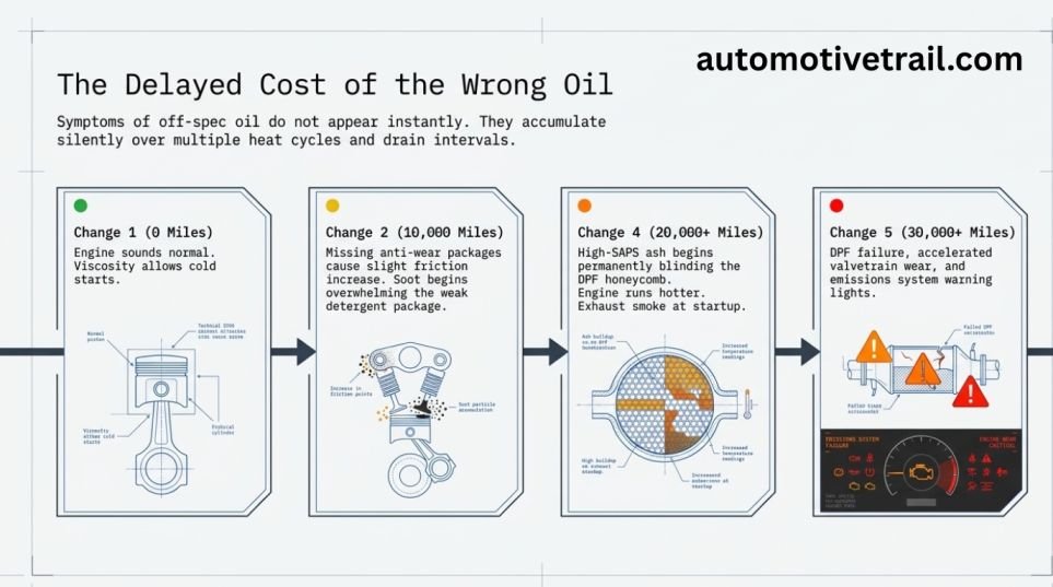 Example Label Check: Wrong Oil