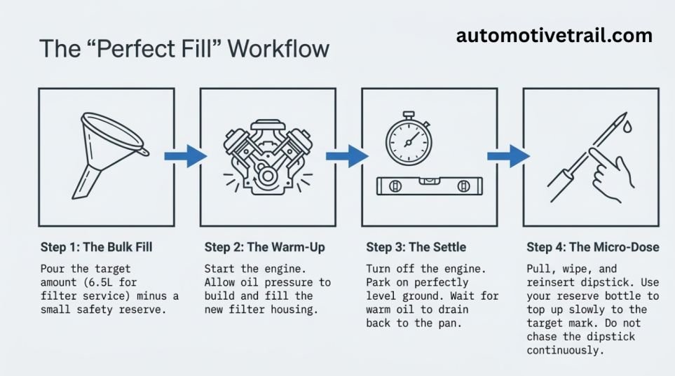 Drain And Fill Steps