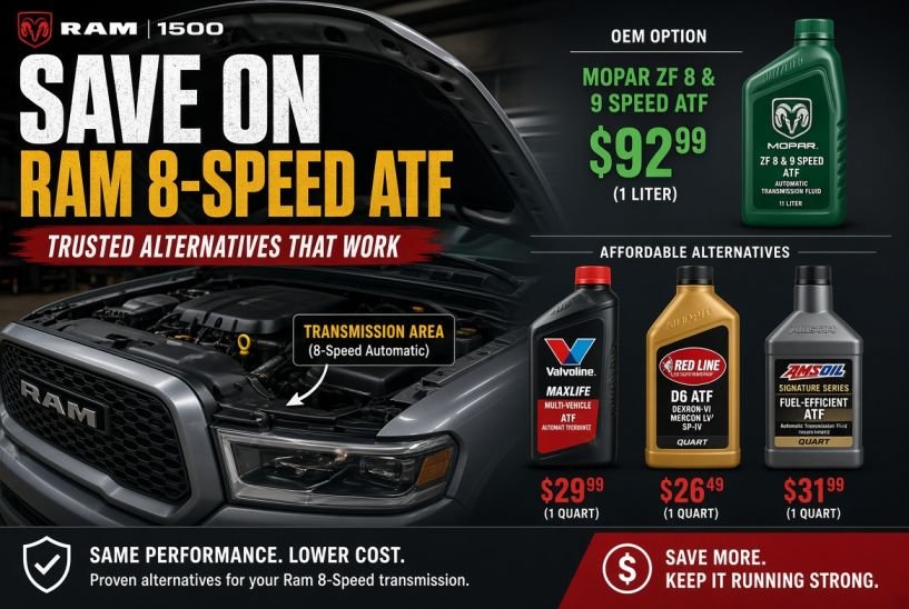 Ram 8 Speed Fluid Alternatives