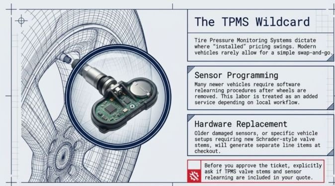 TPMS, Valve Stems, And What's Often Extra
