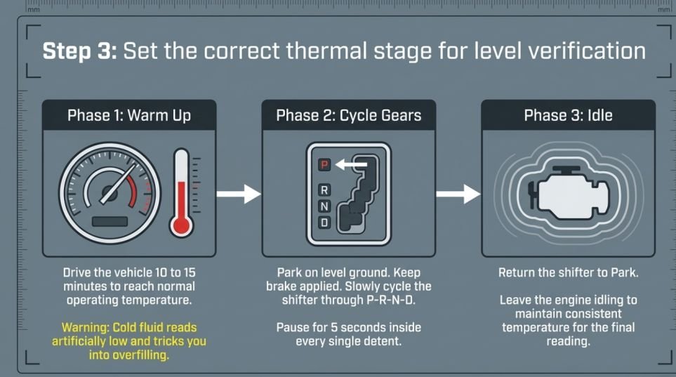 Level Check And Fill Procedure
