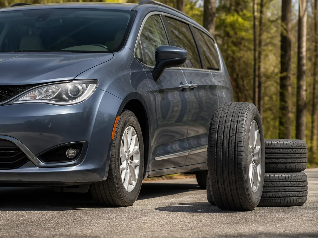 Top-ranking tire brand for minivan.